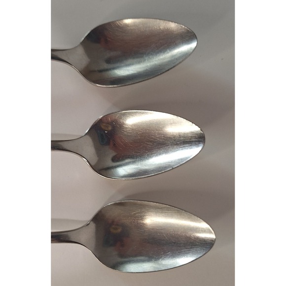 Lot Of 3 6 Inch Onieda Debonair Dinner Spoons Flatware Silverware - Picture 2 of 9